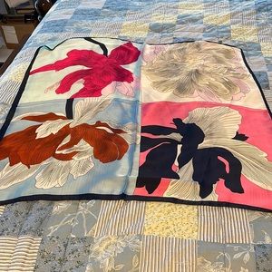 Scarf 100% silk feeling polyester